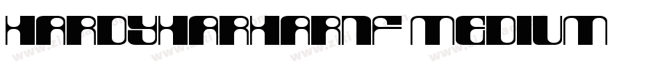 HardyHarHarNF Medium字体转换